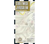 Streetwise Jerusalem Map - Laminated City Center Street Map of Jerusalem, Israel : City Plans