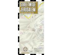 Streetwise Jerusalem Map - Laminated City Center Street Map of Jerusalem, Israel: City Plans (Michelin City Plans)