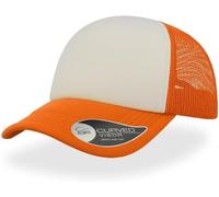 Streetwise Rapper Original Trucker Baseball Cap - Unstructured Front Panel with Mesh Fabric, Curved Visor, Foam Details, PVC Closure - 100% Polyester Construction
