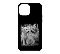 Streetwise Soft Coated Dogs Smoking Cigarette Urban Scene Case for iPhone 12 mini