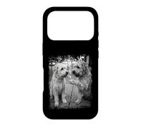 Streetwise Soft Coated Dogs Smoking Cigarette Urban Scene Case for iPhone 17 Pro