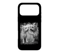 Streetwise Soft Coated Dogs Smoking Cigarette Urban Scene Case for iPhone 17 Pro Max