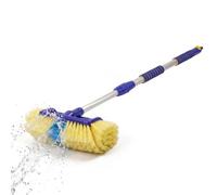 Streetwize Extendable Blaster Brush Broom Set - 2-in-1, 1.4m, 75% Reduced Water Capacity