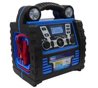 Streetwize SWPP19 6-in-1 Portable Power Station & Jump Starter - Emergency Car Booster with Air Compressor, LED Lights, USB & Power Sockets for Cars, Vans, and Motorhomes