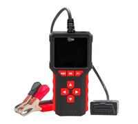 Streetwize - 2-in-1 OBDII Scanner & Battery Tester - Diagnose Engine Faults, Clear Warning Lights & Test 6/12/24V Batteries for Cars, Motorcycles & Trucks