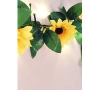 Streetwize 25 LED Solar Sunflower Outdoor Garland