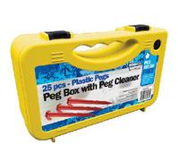 Streetwize 25 Piece Plastic Pegs