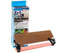 Streetwize 2In1 Car Dual Day & Night Driving Anti Glare Sun Headlight Dazzle Mirror Visors