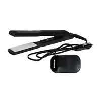 Streetwize 4T-SWHS Heated Hair Straightener - 12 V - Portable Hair Styling Tool with LED Light, Car Cigarette Plug Connector. Hair Grooming Appliances with 4TRESS Non Slip Car Dash Mat