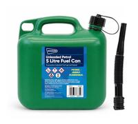 Streetwize - 5 Litre Petrol Fuel Can - Unleaded Fuel Transport and Storage - Ideal For: Cars, Vans, 4x4's, Caravan's and Motorhome's
