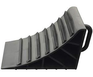 Streetwize Accessories Leisurewize - Heavy Duty Caravan & Trailer Wheel Chocks - Multi-Ridged Rubberised Plastic for Motorhome, Trailer, Boat Trailer, Caravan Stability, Box of 12 (LWACC72)