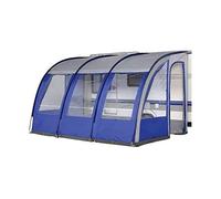 Streetwize Accessories Leisurewize LWPP2B Ontario Porch Awning 390 Blue - Waterproof Polyester Fibre Glass Roll Up Shelter for Motorhome, Travel Trailer