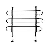 Streetwize Accessories - Universal Dog Guard For Car Boot, Heavy-Duty Metal Dog Boot Guard, Adjustable Height/Width Pet Guard For Cars SUVs Boots No Tools Easy Installation