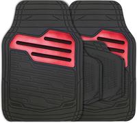 Streetwize Adonia inchMetallic inch Red Heel Pad Mat Set