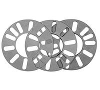 Streetwize - Alloy Wheel Spacers - 5mm - Pack of 2 - Universal Aluminium Spacers, 4 & 5 Stud Wheels