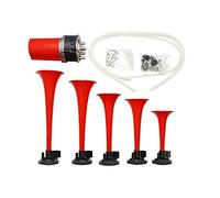 Streetwize BH1 Dixie Musical Air Horn for Car, Van, Truck, Bus | Five Different Trumpet Tones, Easy Fit Kit