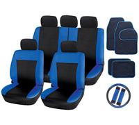 Streetwize Blue & Black Interior Car Set