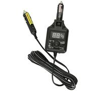 Streetwize Car-to-Car Charger & Jump Starter - Emergency Vehicle Booster with 6m Cable, Adjustable Plugs, Battery Display & Short Circuit Protection