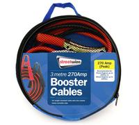Streetwize Car Van 3M 280 Amp Battery Start Booster Cable Tangle Free Jump Leads