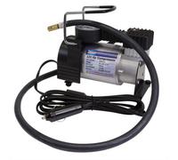 Streetwize - Metal Tornado Air Compressor - 12V - 150PSI - Tyre Inflator, Analogue Pressure Gauge (SWAC12)