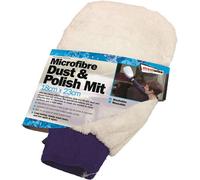 Streetwize Car Vehicle Cleaning Microfibre Washable Dust & Polish Mitt Cloth