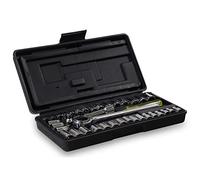 Streetwize - Carbon Steel Socket Set (Set of 40pcs) - Ideal for Mechanics and DIY