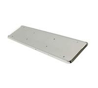 Streetwize - Chrome Effect - Plastic ABS Number Plate Surround - Ideal For: Cars, Vans, 4x4's and Lorries