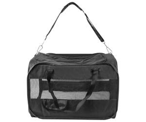 Streetwize Deluxe Collapsible Pet Car Kennel - Black