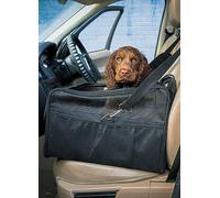Streetwize Deluxe Foldable Small Dog Car Carrier Black