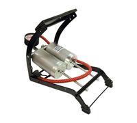 Streetwize Deluxe Quality Twin Cylinder Foot Pump (270g)