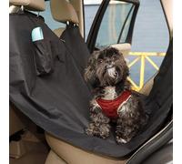 Streetwize - Heavy Duty Pet Back Sear Car Cover, Pet Car Hammock Back Seat Protector - Black, Integrated Toy Pockets (SWPET2)