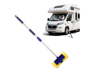 Streetwize Extendable Blaster Brush Broom 2 in 1 Cleaning Brush 1.4 Metre SWCWB5