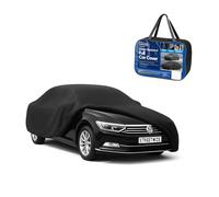 Streetwize Extra Large Car Cover - Waterproof, Breathable Full Protection from Dust, Dirt, Bird Droppings, UV Rays & Snow - Elasticised Fit with Buckle Strap - 533x177x117 cm