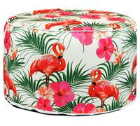 Streetwize Flamingo and Palm Tree Pattern Ottoman