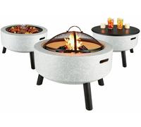 Streetwize MGO Firepit & Table, Grey