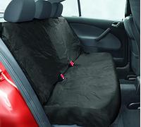 Streetwize HDRBKSC Heavy Duty Rear Seat Cover Protector Single Black Waterproof