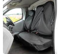 Streetwize HDVBKSC HD Van Seat Cover Set [Black, Large] Twin Seat Cover