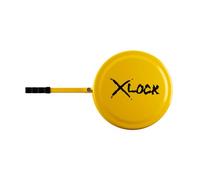 Streetwize - [Heavy Duty] Full Face Round X Locker Steering Wheel Cover, Anti Theft Visual Deterrent Car Protection Safety Security Steering Wheel Lock Bright Yellow 39cm Diameter (SWUXSL2)