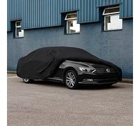 Streetwize - Heavy Duty Water Resistant Fully Breathable Car Cover, Black [Extra Large] - 574cm (L) x 203cm (W) x 119cm (H) (SWBCCXL)