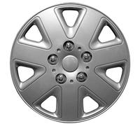 Streetwize - Hurricane Wheel Cover Set - Black Rim, 13 in. Hubcap, Decorative Wheel Trim. Automotive Exterior Car Accessories