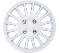 Streetwize - Lightning Wheel Cover Set - White, 14 in. Hubcap, Decorative Wheel Trim. Automotive Exterior Car Accessories