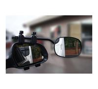 Streetwize - Heavy Duty Rock Steady Twin Towing Mirror Pack, Convex Mirror - Caravan Trailer Motorhome Towing Kit (LWACC34)