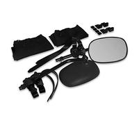 Streetwize LWACC34 - Set of 2 Rock Steady Convex Motorhome Car Towing Mirrors, Secure Adjustable Caravan Extensions for Improved Rear Visibility