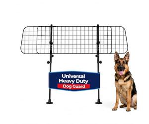 Streetwize - Mesh Grille Universal Back Seat Boot Dog Guard | Adjustable Height 81cm to 133cm | Locking Clips | Dog Boot Cage | Pet Travel Safety | Suitable For Cars 4x4's SWDG2