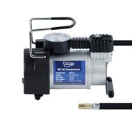 Streetwize - Metal Tornado Air Compressor - 12V - 150PSI - Tyre Inflator, Analogue Pressure Gauge (SWAC12)