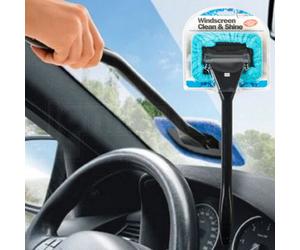 Streetwize Microfibre Car Windshield Demister Pad Easy Cleaner Window Long Reach Windscreen