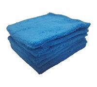 Streetwize - Super Soft Polishing Cloths - 5 Pack - 35cm x 35cm - Ideal For Polishing: Cars, Furniture, Vans, 4x4 and Household Items