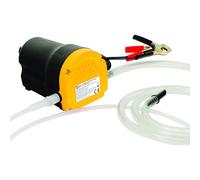 Streetwize Motor Oil Extractor Pump 12V - Portable Diesel & Engine Oil Transfer Pump - Oil Change Extractor With Battery Clips