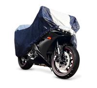 Streetwize - Motorbike Cover Waterproof Motorcycle Cover Outdoor 170T Fabric Indoor UV Protection Dustproof Windproof for Outside Storage Scooter Cycle Moped Cover (114 x 40 x 60 Inch)