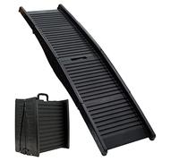 Streetwize - Non Slip Foldable Pet Ramp, Hold up-to 75kg- Heavy Duty Dog Ramp, Lightweight - Portable Pet Ramp, 4x4's, Cars, Van's (SWPET18)